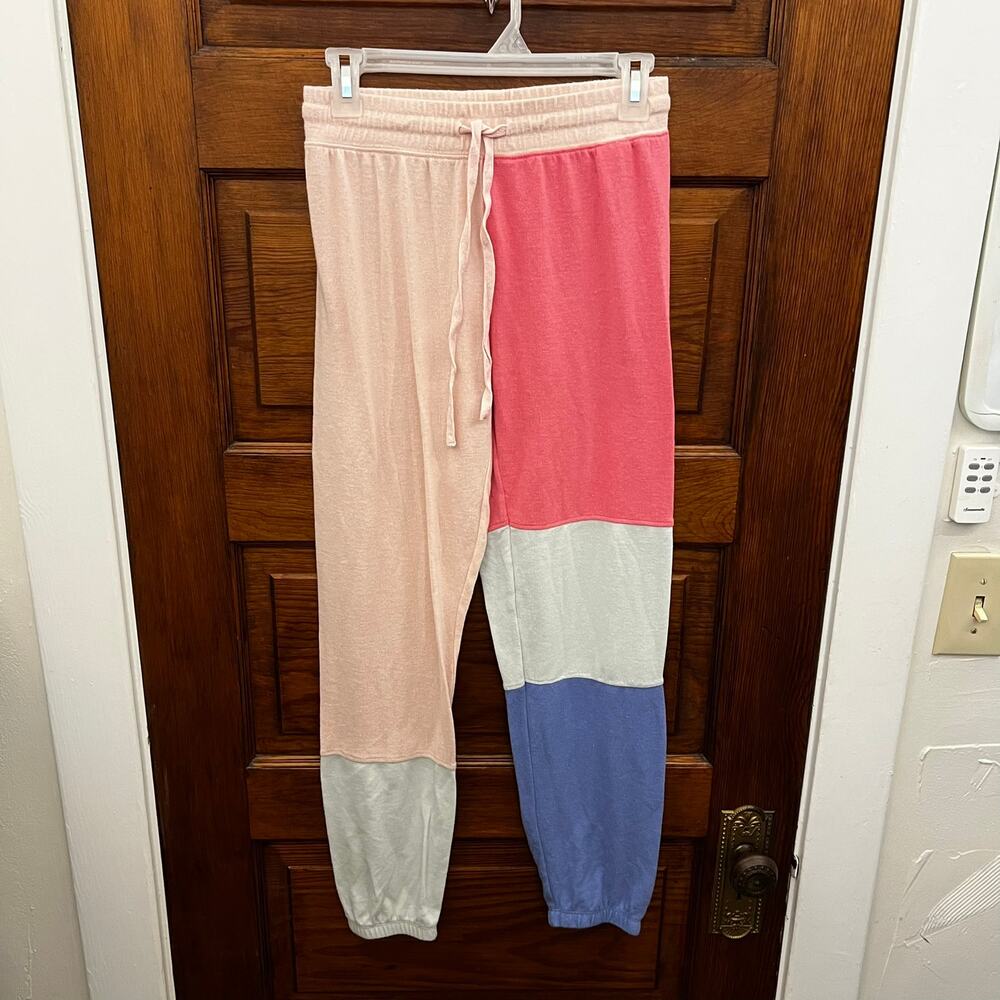 Z Supply Women's Colorblock Sweatpants size XS ZLP231281s